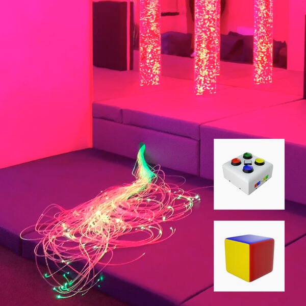 Interactive Fibre Optic Side Glow